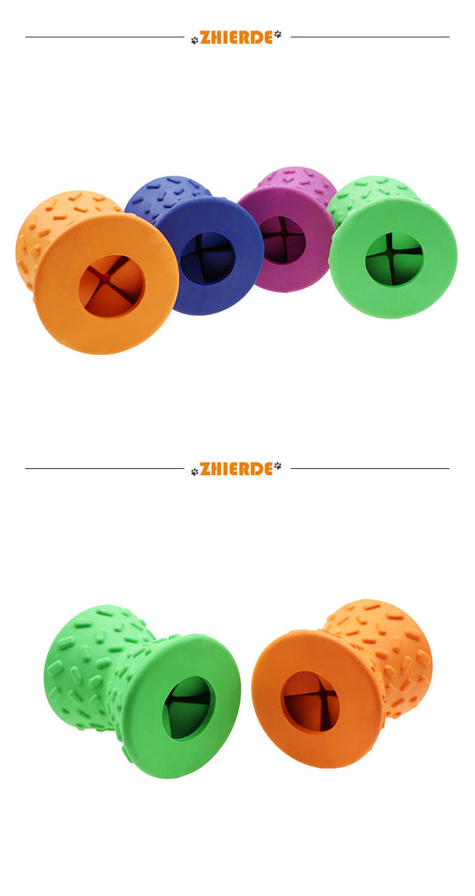 KFX-7363133 Interactive Food Puzzle Toy for Dogs - Durable Chew Toy in Multiple Colors
