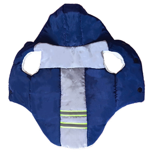 KFX-7366717 Warm Hooded Dog Clothes in Various Colors and Sizes