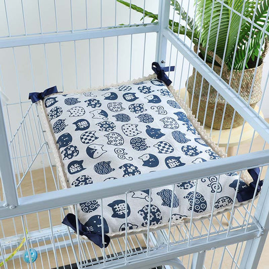 KFX-7402685 Summer Dual-Purpose Pet Mat - Soft Cloth, Multiple Sizes Available