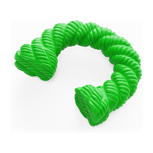 KFX-7447741 Durable Natural Rubber Horseshoe Chew Toy for Aggressive Medium and Large Dogs