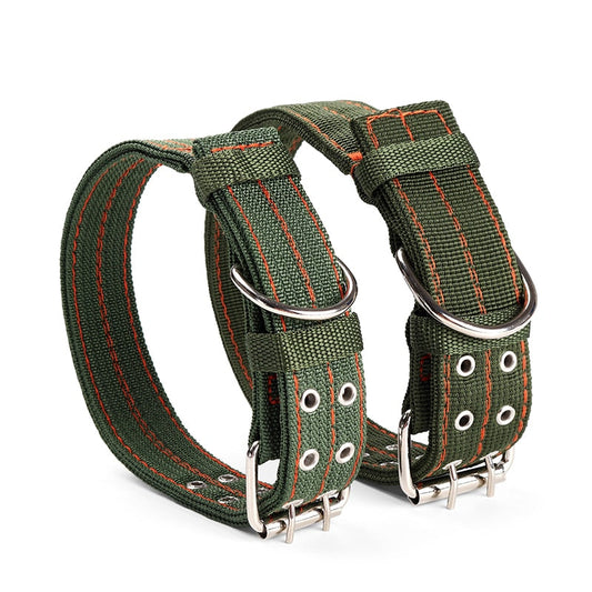 KFX-7456829 Canvas Dog Collar for Everyday Use - Durable & Comfortable Design