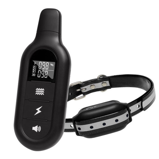 KFX-7502397 Remote Control Dog Trainer with Vibration and Shock Function, ABS Material Collar
