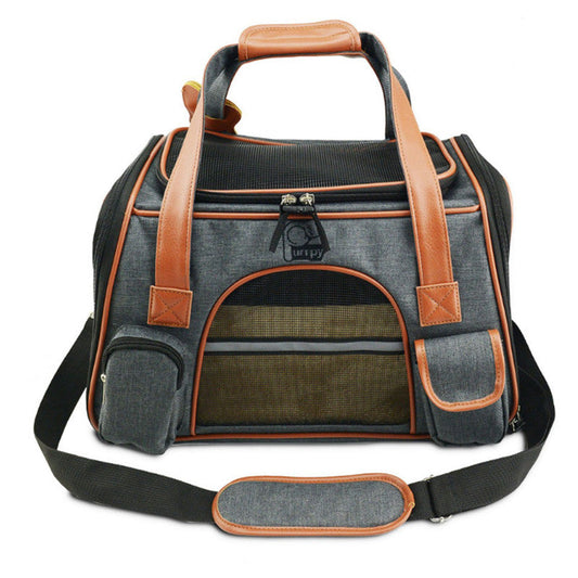 KFX-7543869 Premium Cat Carrier Space Bag with Multiple Color Options, 45x25x28cm & 48.5x27x31.5cm Sizes