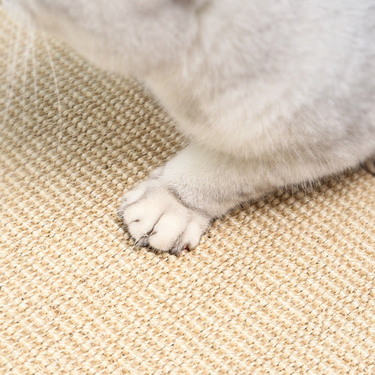 KFX-7566525 Sisal Hemp Cat Scratch Pad for Sofa Protection with Velcro - Multiple Sizes Available