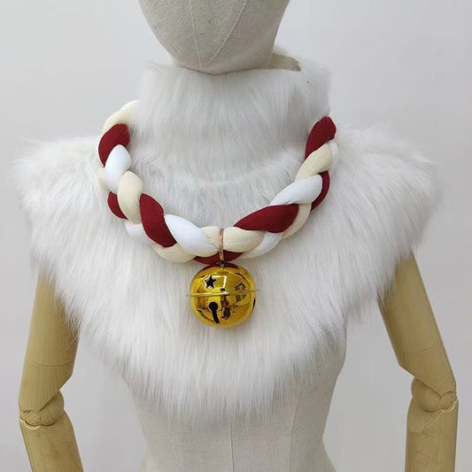 KFX-7600061 Three-Strand Magnetic Buckle Color Collar in Multiple Color Options