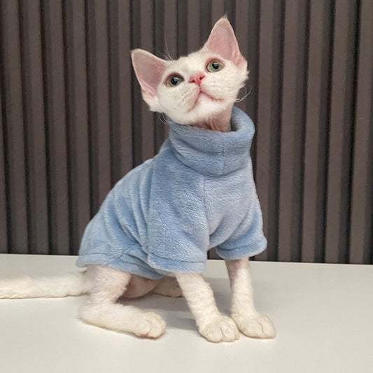 KFX-7607357 Stylish Clothes for Hairless Cats in Various Colors and Sizes
