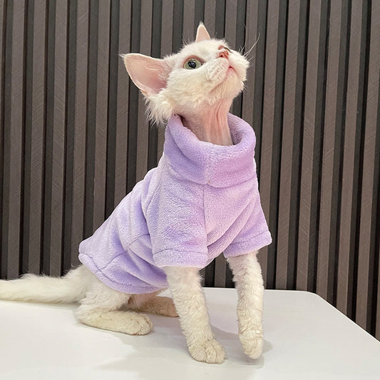KFX-7607357 Stylish Clothes for Hairless Cats in Various Colors and Sizes
