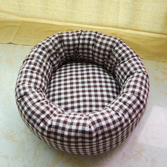 KFX-7618749 Warm Removable and Washable Cotton Cat Litter - Available in Multiple Colors and Sizes