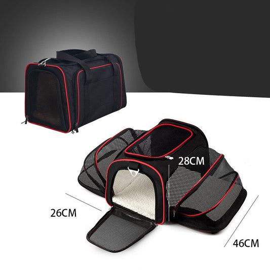 KFX-7642173 Portable Breathable Cat Carrying Backpack - Variety of Colors and Patterns - 56-75L Capacity