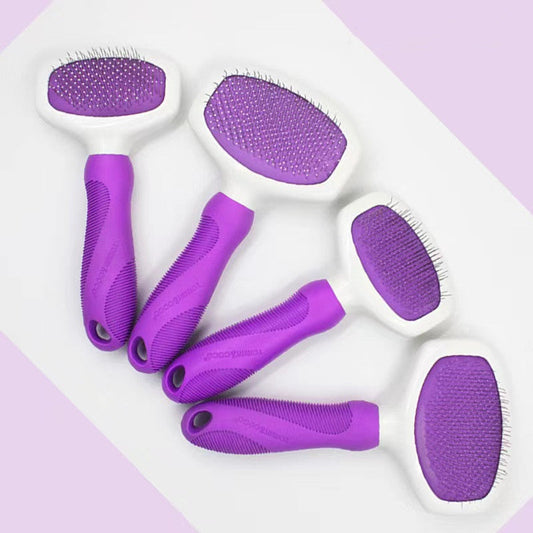 KFX-7680061 Pet Needle Comb for Dogs and Cats - Stainless Steel Open Knot Brush, TC003/TC004/TC005/TC006 Models