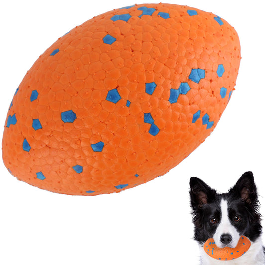 KFX-7714493 Durable Large Rugby Balls for Heavy Chewers - 14x9cm, 105g