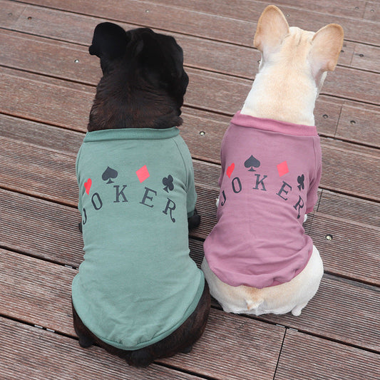 KFX-7799101 Schnauzer Teddy Dog Sweatshirt in Pure Cotton for Small Dogs and Cats