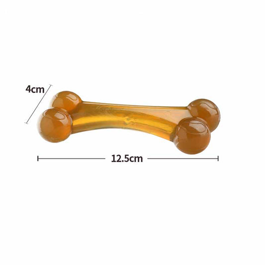 KFX-7843133 Double-Headed Arched Bone & Skull Chew Toy for All Dog Sizes