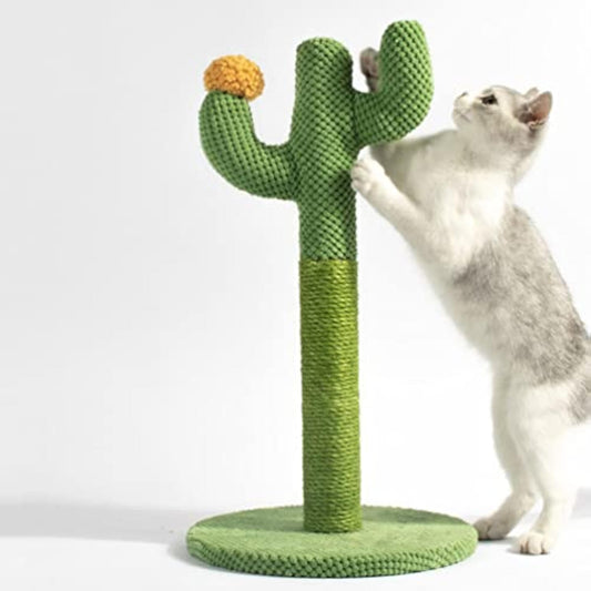 KFX-7861053 Eco-Friendly Cat Scratching Board with Indoor Plant Design and Claw Care Features