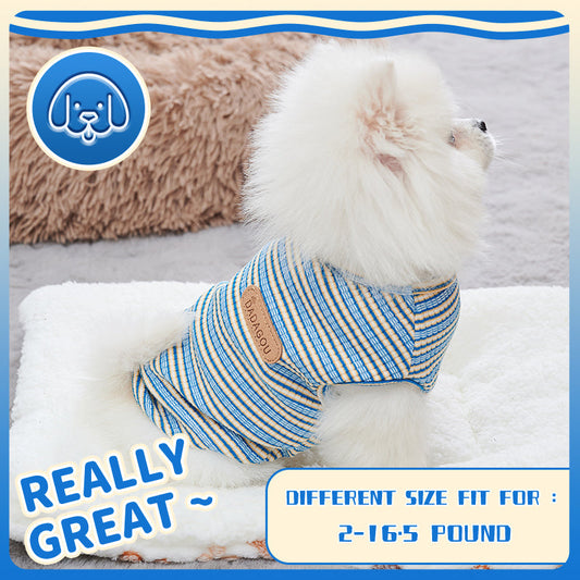 KFX-7889853 Cooling Vest for Small Dogs - Summer Fashion Pet Shirt for Chihuahuas and Other Breeds