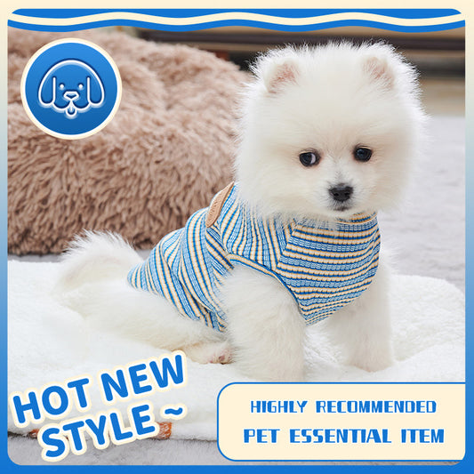 KFX-7889853 Cooling Vest for Small Dogs - Summer Fashion Pet Shirt for Chihuahuas and Other Breeds