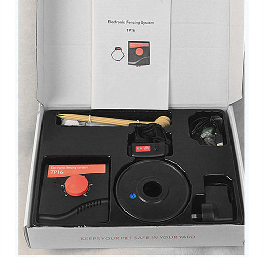 KFX-7895613 Invisible Pet Electronic Fence with Adjustable Sound and Shock Alerts, Waterproof Design