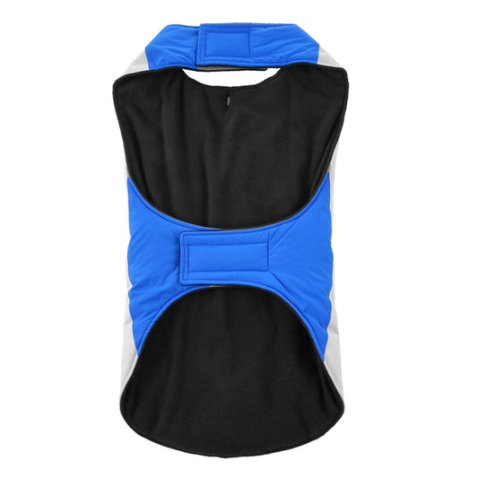 KFX-7902269 Reflective Winter Clothes for Large Dogs - Polyester Material, Multiple Sizes Available