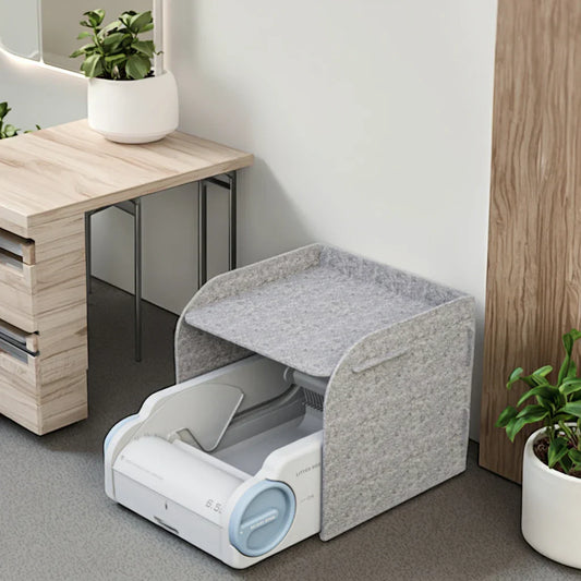 KFX-791123 Smart Automatic Cat Litter Box with APP Control and Easy Cleaning Features