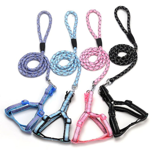 KFX-7912893 Colorful Nylon Striped Braided Rope - 120cm Length, Adjustable Bust Sizes 29-64cm