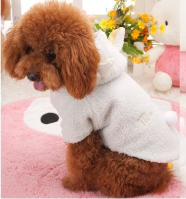 KFX-7935293 Cozy White Down Jacket for Dogs in XS-XL Sizes
