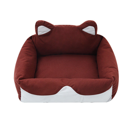 KFX-7940669 Cozy Four Seasons Universal Warming Pet Nest for Dogs and Cats - Easy to Clean, Waterproof Oxford Bottom, Multiple Sizes Available