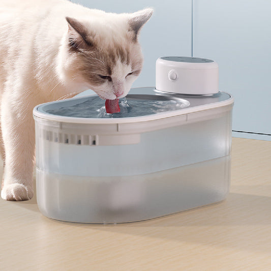 KFX-7969469 Automatic Circulation Pet Water Dispenser with 3L Capacity for Dogs and Cats