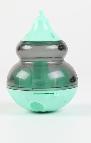 KFX-7991485 Gourd-Shaped Dog Food Dispensing Toy for All Breeds - Interactive Educational Play