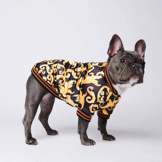 KFX-7994813 Cotton Dog Coat for Small to XXXL Sizes, Adjustable Neck and Bust Measurements