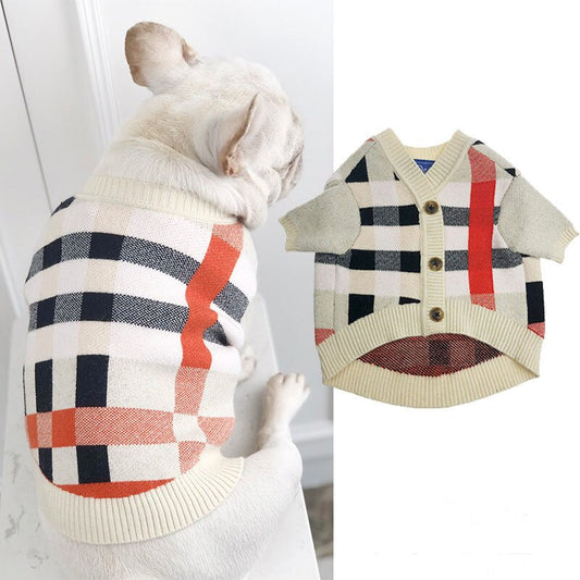 KFX-8000573 Velvet Dog Sweater, Cozy Pet Apparel for Comfortable Fit