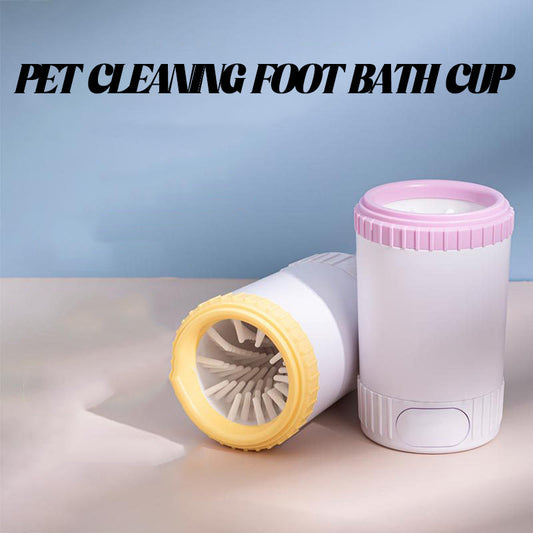 KFX-8016061 Automatic Pet Foot Wash Cup for Dogs and Cats - Smart Cleaning Tool for Paws - Compact Design