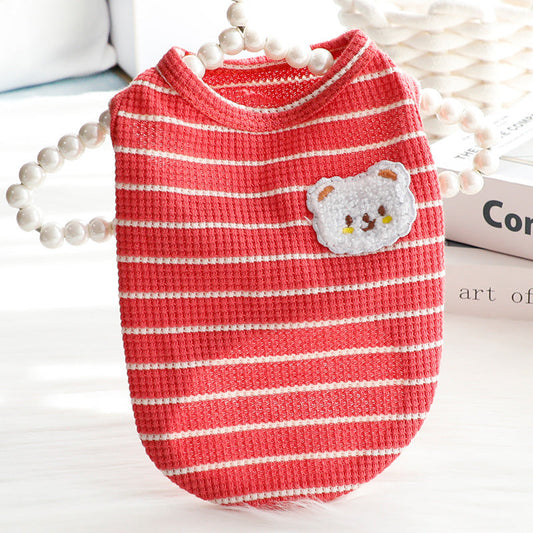 KFX-8031549 Waffle Princess Vest for Small Dogs – Casual Universal Fit