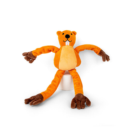 KFX-8044349 Interactive Plush Dog Toy for Tug-of-War, Chewing, and Noise-Making Fun