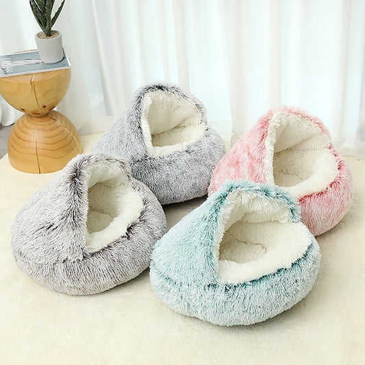 KFX-8054461 Semi-Enclosed Cat Bed in Multiple Sizes and Color Options