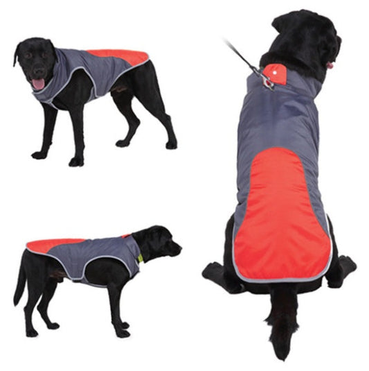 KFX-8060605 Reflective Pet Jacket - Casual Cotton Vest for Dogs and Cats, Lightweight and Comfortable, Various Sizes Available