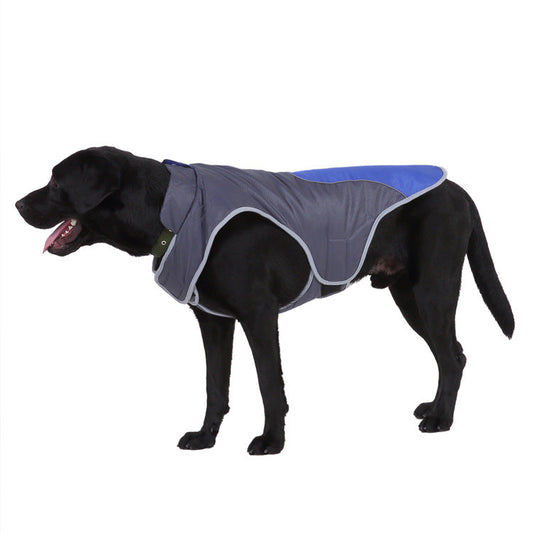 KFX-8060605 Reflective Pet Jacket - Casual Cotton Vest for Dogs and Cats, Lightweight and Comfortable, Various Sizes Available