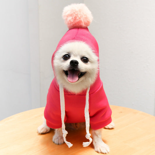 KFX-8061245 Autumn Cartoon Sweater for Dogs and Cats - Cozy Polyester Design in Various Sizes and Colors
