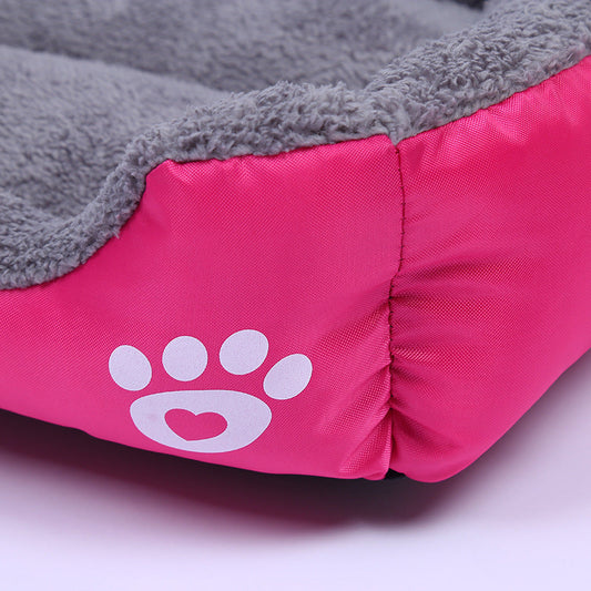 KFX-8083261 Cotton Wool Pet Kennel Mats in Candy Colors for Large, Medium, and Small Dogs