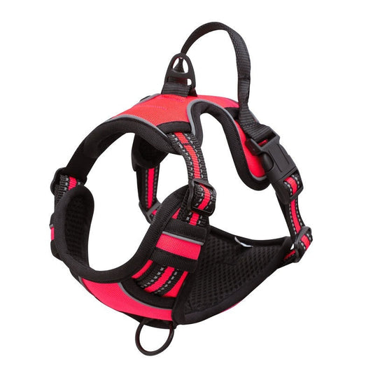 KFX-8148029 Adjustable Oxford Cloth Chest Strap for Outdoor Dogs - Multiple Colors Available