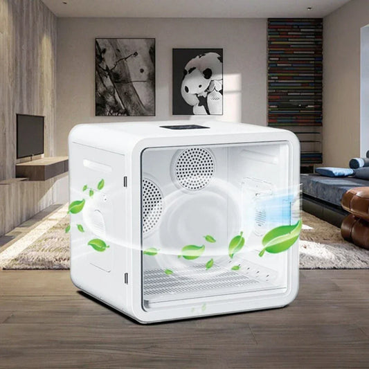 KFX-815955 Eco-Friendly ABS Pet Hair Dryer Box for Dogs and Cats – 82L Capacity, Perfect for All Seasons