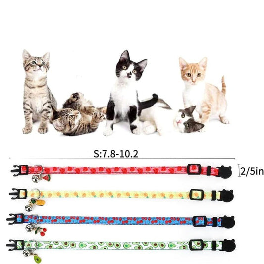 KFX-8162237 Adjustable Geometric Pattern Pet Collar in Multiple Colors - Universal Fit for All Seasons