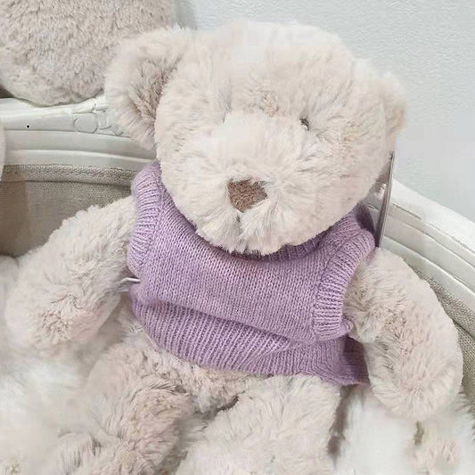 KFX-8173757 Cozy Wool Bear Sweater for Small Dogs - Autumn & Winter Pet Clothing