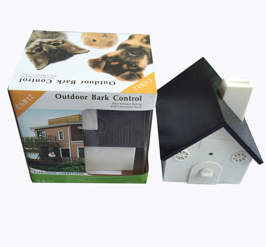 KFX-8190525 Ultrasonic Dog Bark Control Device with Outdoor Durability and Adjustable Settings