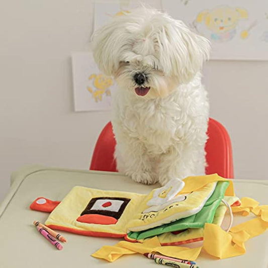 KFX-8215741 Interactive Sniff Mat for Dogs - Engaging Feeding Puzzle to Combat Boredom and Obesity