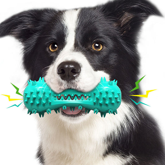 KFX-8228413 Corn Simulation Dog Molar Chew Toy with Suction Cup and Sound Feature