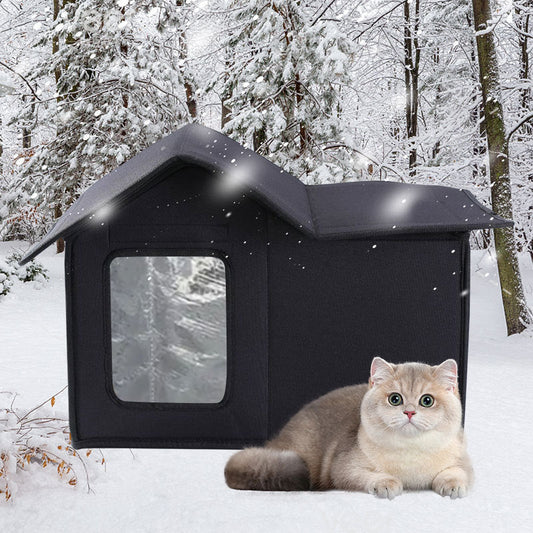KFX-8229821 Waterproof and Insulated Four Seasons Pet Bed in Gray, Army Green, and Black