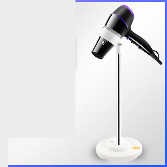 KFX-8260413 Stainless Steel Hair Dryer Fixing Bracket - Nordic Style, Free Punching Design