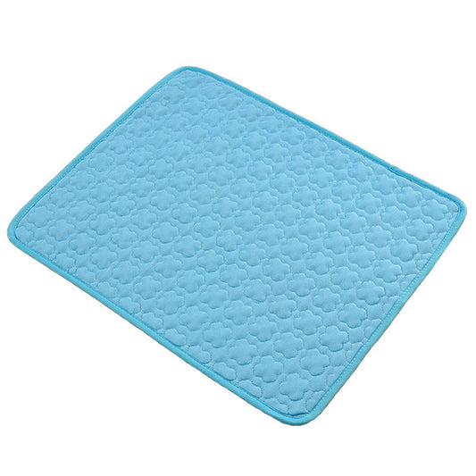 KFX-8275901 Cool and Breathable Pet Cooling Pad - Polyester, Nylon, and Washed Cotton - Multiple Sizes Available