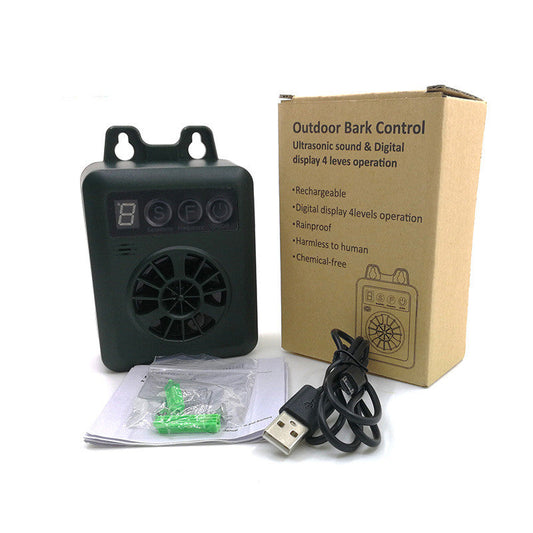 KFX-8288829 Ultrasonic Bark Control Device with Digital Display and Adjustable Sensitivity