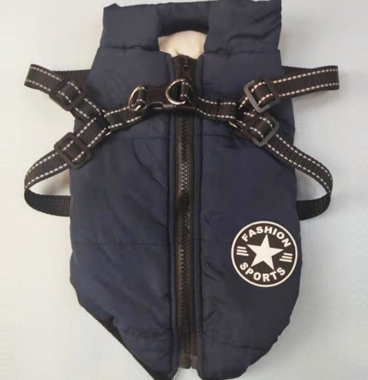 KFX-8289725 Cozy Cotton Padded Pet Apparel for Autumn and Winter in Various Colors and Sizes